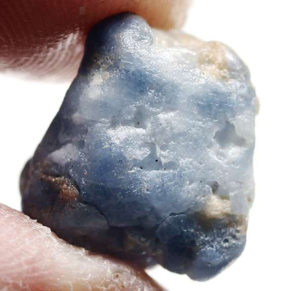 Real raw Sapphire weighing 17.34 carats