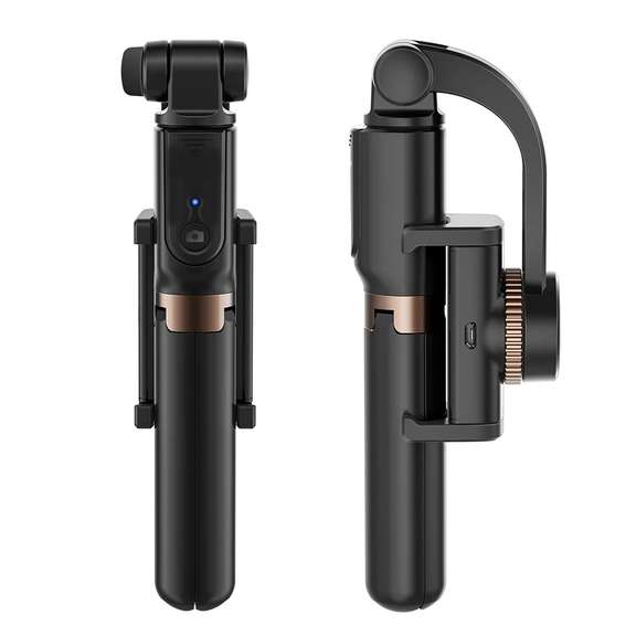 One-Axis Gimbal Stabilizer Bluetooth Tripod