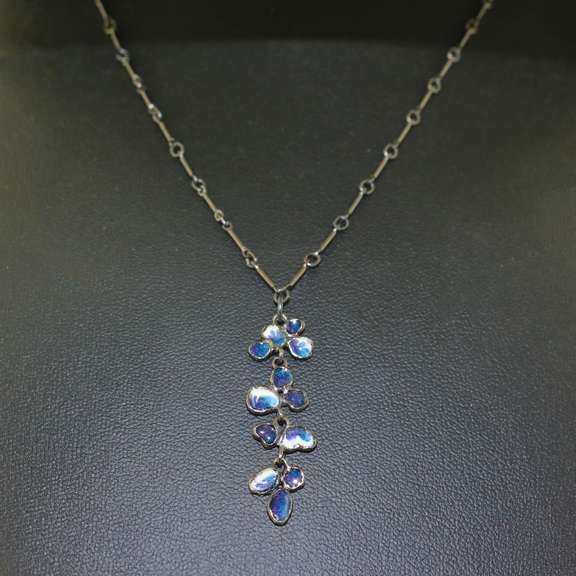 Wisteria Pendant Necklace from Tiffany Studios