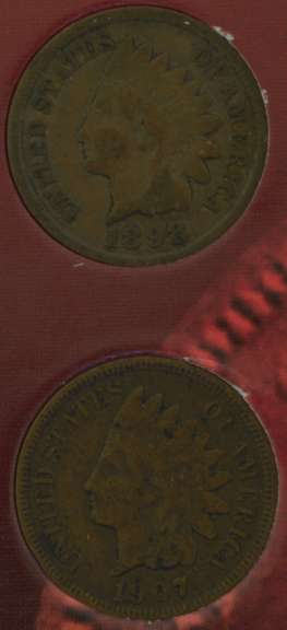 Turn of the Century Pennies and Nickels with COA