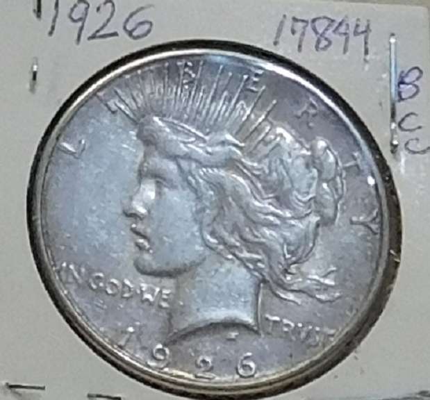 1926 Peace Dollar circ