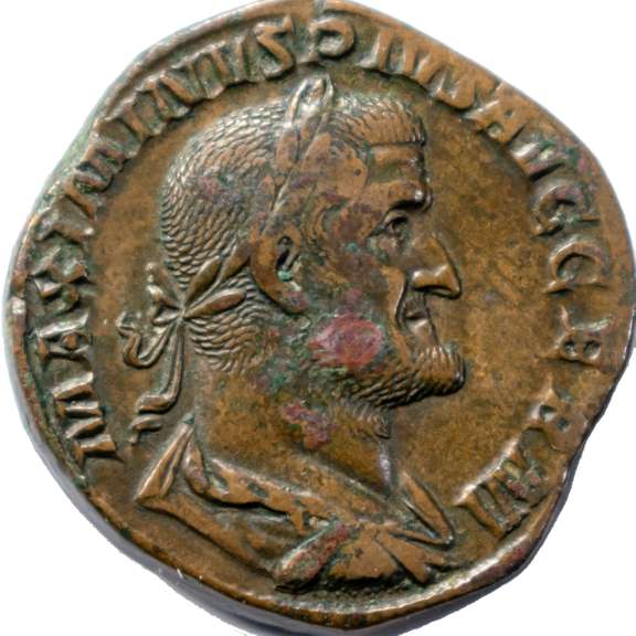 Roman Empire Maximinus 1 235-238 AD Sesterius