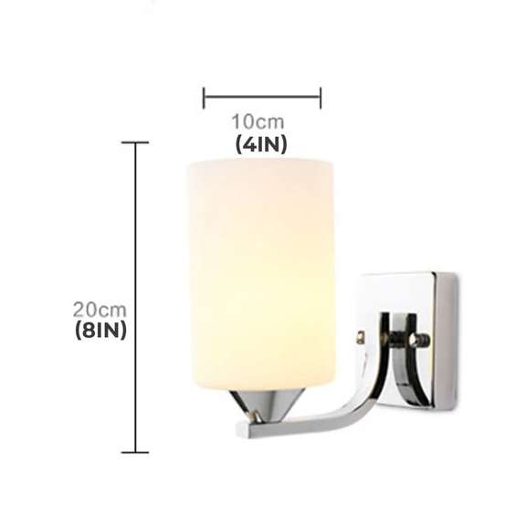 Single Head Simple Wall Lamp With Power Switch
