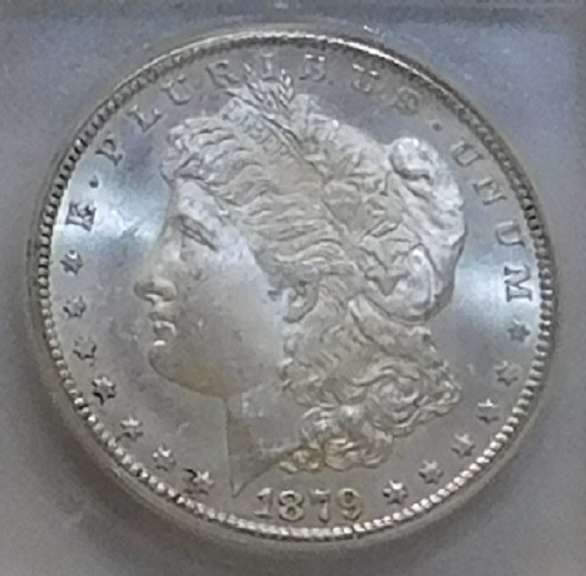 1879-S Morgan Dollar  ICG MS-63