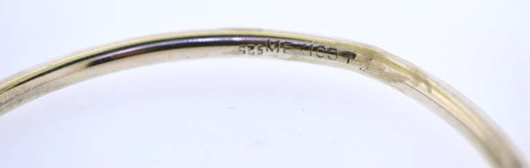 Sterling Silver Plain Bangle