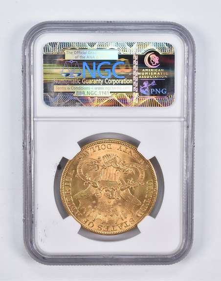MS64 1904 $20 Liberty Head Gold Double Eagle CAC NGC