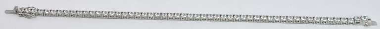 Sterling Silver CZ Bracelet