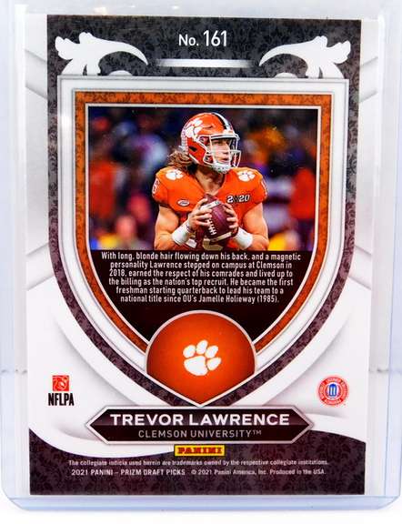 Trevor Lawrence Panini 2021 Rookie Football Card