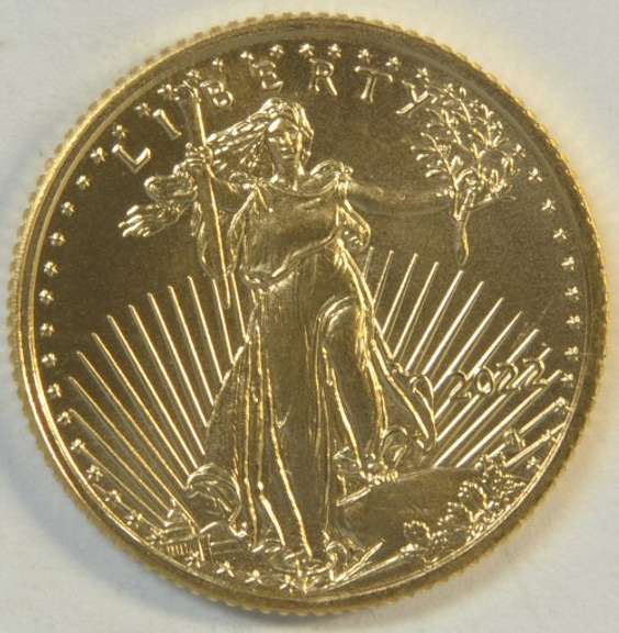 Pristine Superb Gem BU 2022 $1 American Gold Eagle