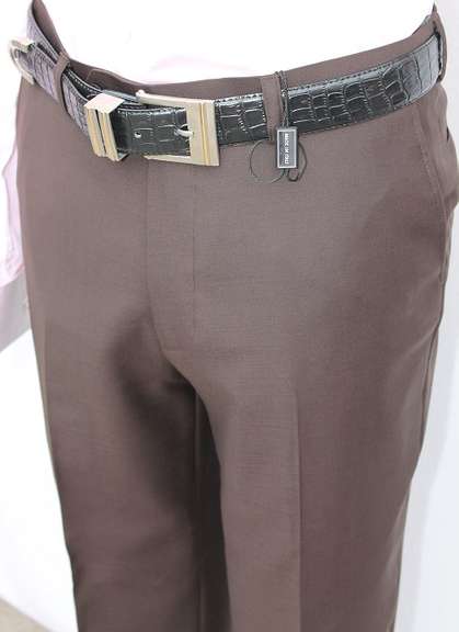 Fine Quality Italian Tailored Brown Color Pants