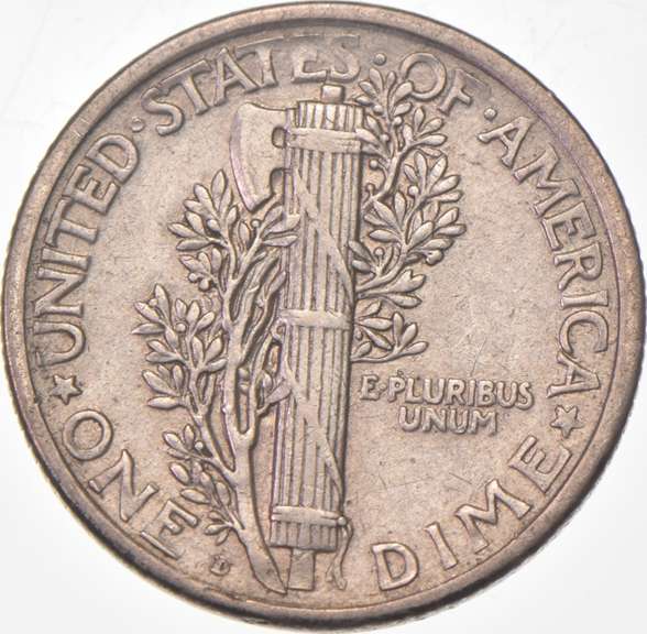 1921-D Mercury Dime