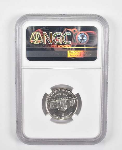 PF65 1942-P Jefferson Nickel - Graded NGC