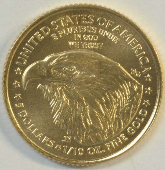Pristine Superb Gem BU 2022 $1 American Gold Eagle