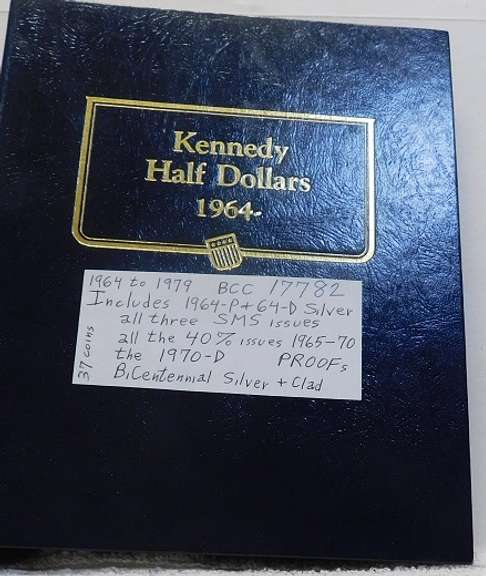 1964-79 Kennedy Hf Dol Set, DeLuxe Album