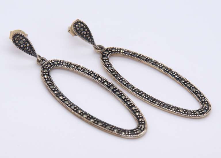 Group Lot of Vintage Sterling Silver Earrings