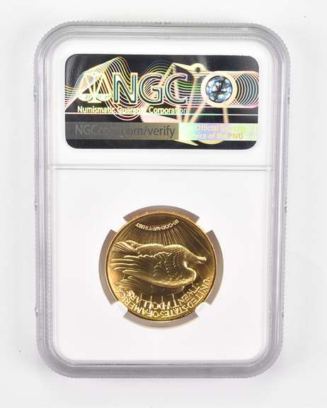MS70 2009 $20 American Gold Eagle - Ultra High Relief - Graded NGC