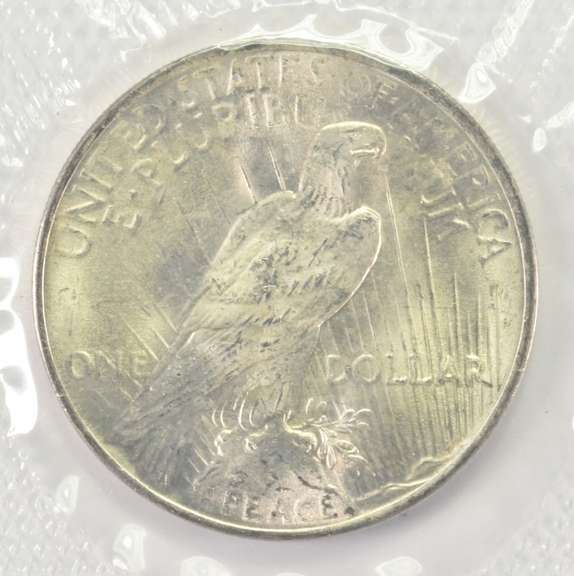 1922 Peace Silver Dollar - GSA Sealed