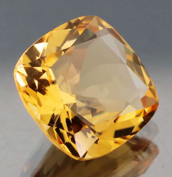 Rich 7.33ct 13mm golden Citrine
