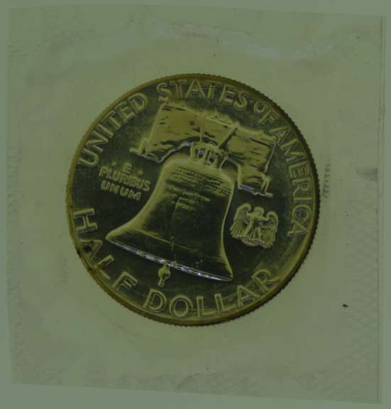 1960 Benjamin Franklin Half Dollar 50C US Coin