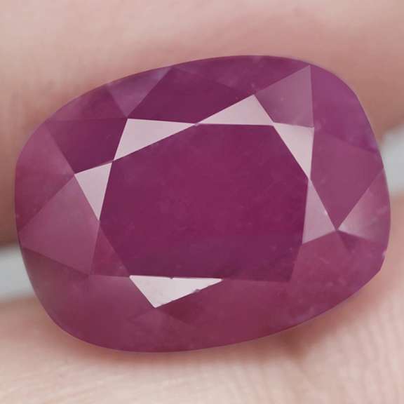 All natural 9.50ct unheated Mozambique Ruby