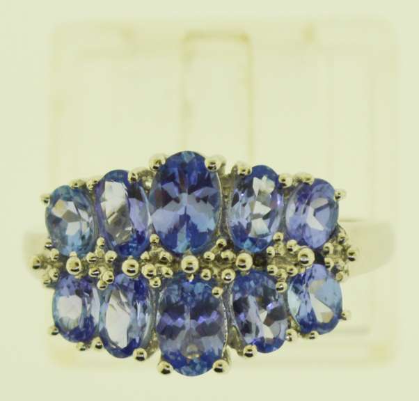 Sterling Silver Tanzanite Ring