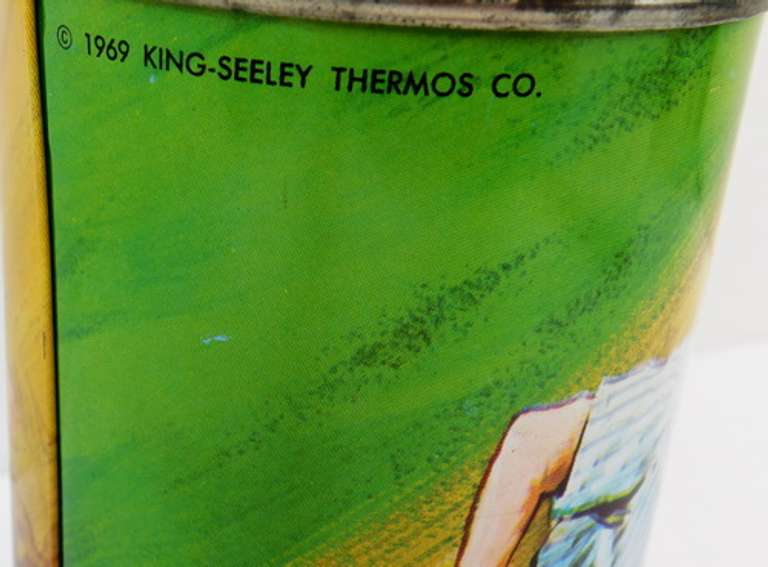 Rare 1969 King-Seely Baseball Thermos