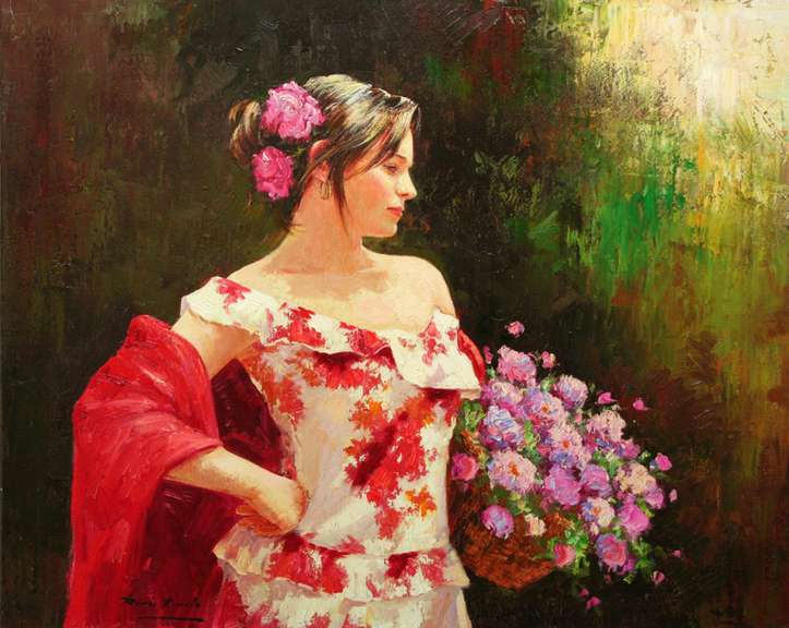 Splendor, original hand signed Giclee by Jose Miguel