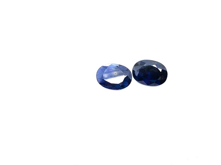 Lot of 2 Sapphire Gemstones +18ctw