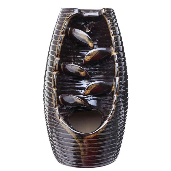 Ceramic Waterfall Backflow Smoke Incense Burner