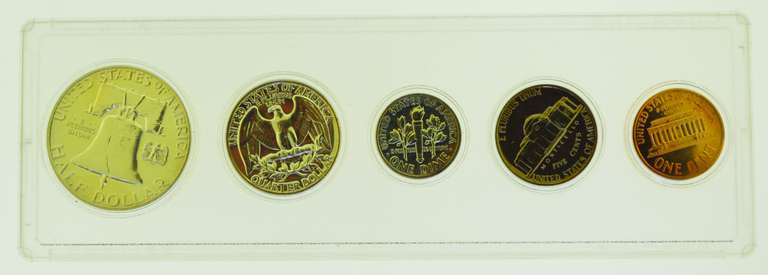 1959 US Silver Proof Set in Capital Plastics Holder