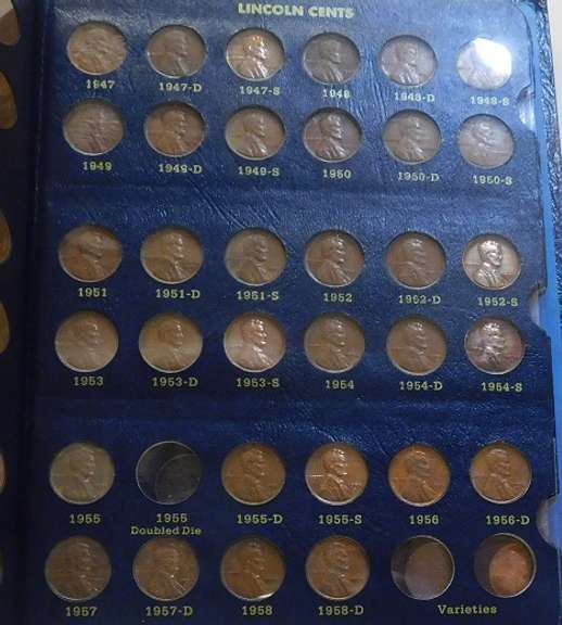 1909-79 Lincoln Cents Set - DeLuxe Holder