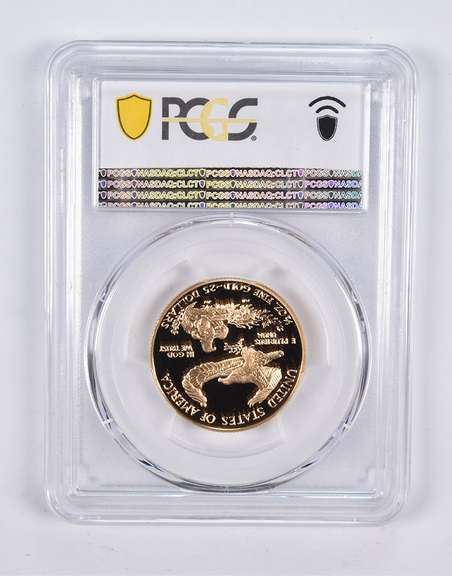 PR70 DCAM 1993-P $25 American Gold Eagle 1/2 Oz. .999 Fine Gold PCGS