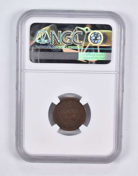VF30 BN 1877 Indian Head Cent NGC