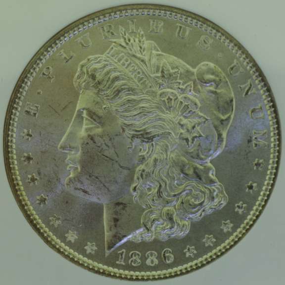 1886 Morgan Dollar NGC MS64 US Coin