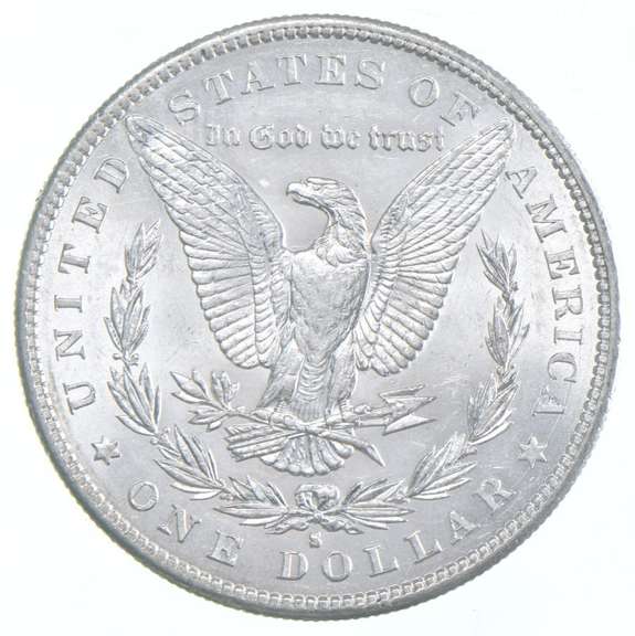 1890-S Morgan Silver Dollar