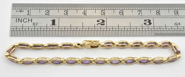 Practical Amethyst Bracelet