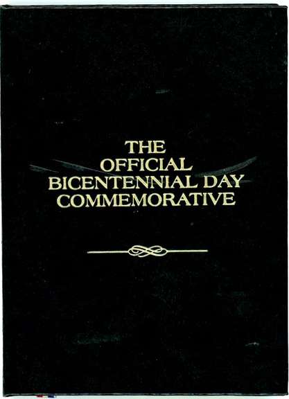 Bicentennial Day Commem Silver Medal Orig. Package