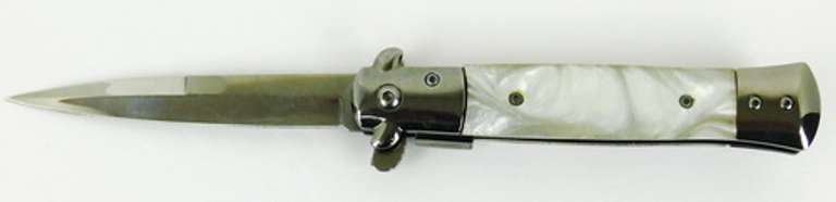 Switch Knife with Mother of Pearl Handle