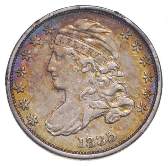 1835 Capped Bust Dime