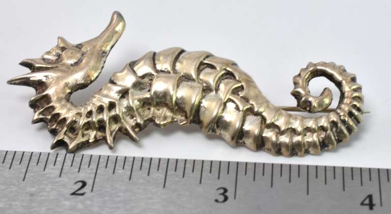Vintage Seahorse Pin