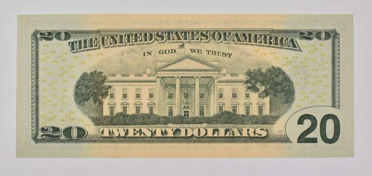 2004 $20 United States Federal Reserve Note Fancy Serial