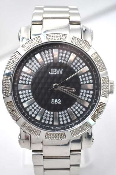 JBW Black And Diamond Dial, Watch, Pre-Owned.