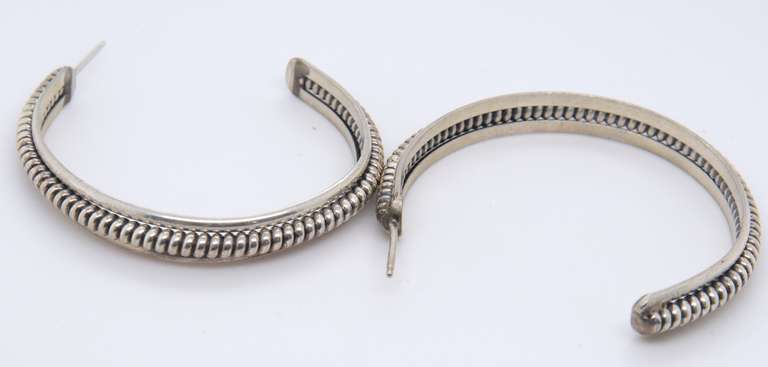 Vintage Lot of 2 Sterling Silver Earrings