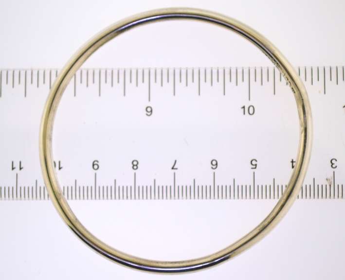 Sterling Silver Plain Bangle