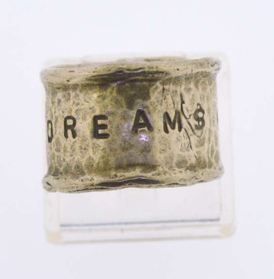 Sterling Silver Come True Dreams Wide Band