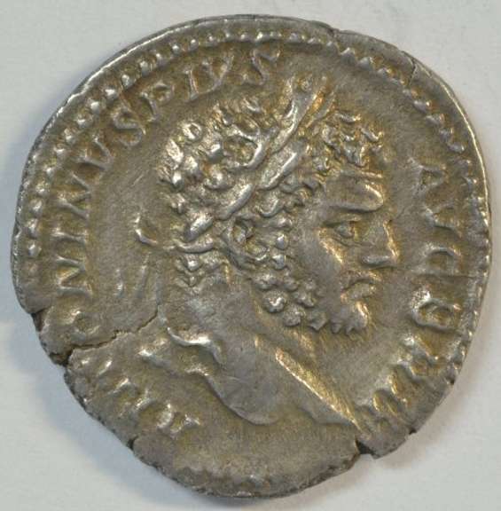 Super sharp Caracalla Roman Silver Denarius, 198-217 AD.