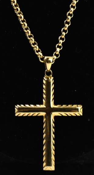 Vermeil Cross Necklace