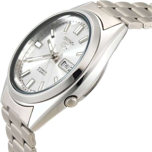 Seiko Silver Dial Automatic, New In Box.