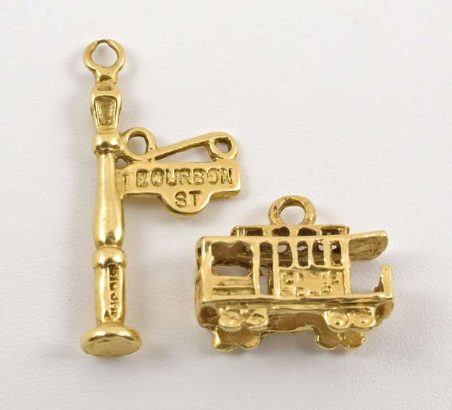 New Orleans & San Francisco Charms
