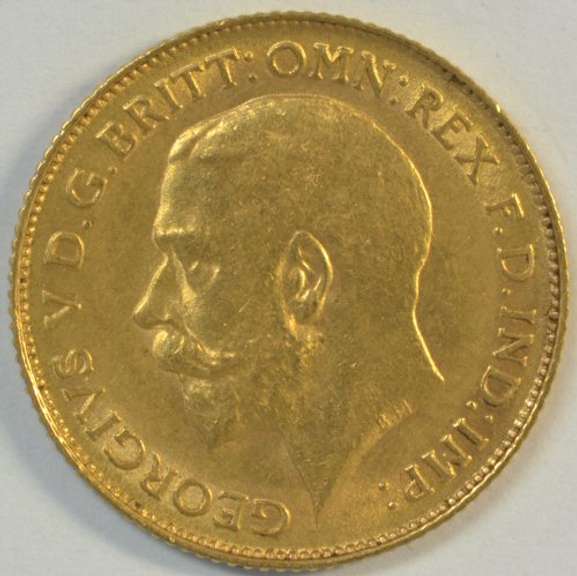 Gem BU 1925 South Africa British Half Sovereign